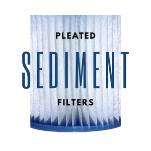 Pleated Sediment Filters - (5 Micron)